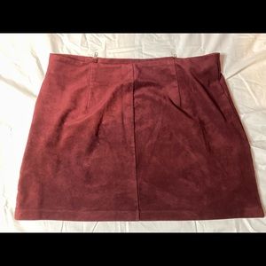 Forever 21 spade skirt